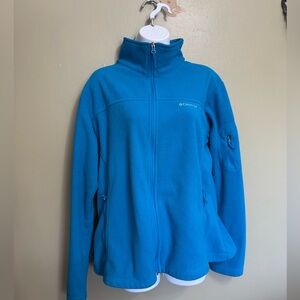 Columbia Women's Fast Trek II Fleece Jacket, Blue, S XL